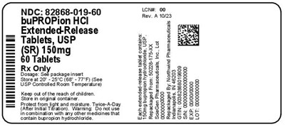 Label (82868 019 60   Rev A 10 23)